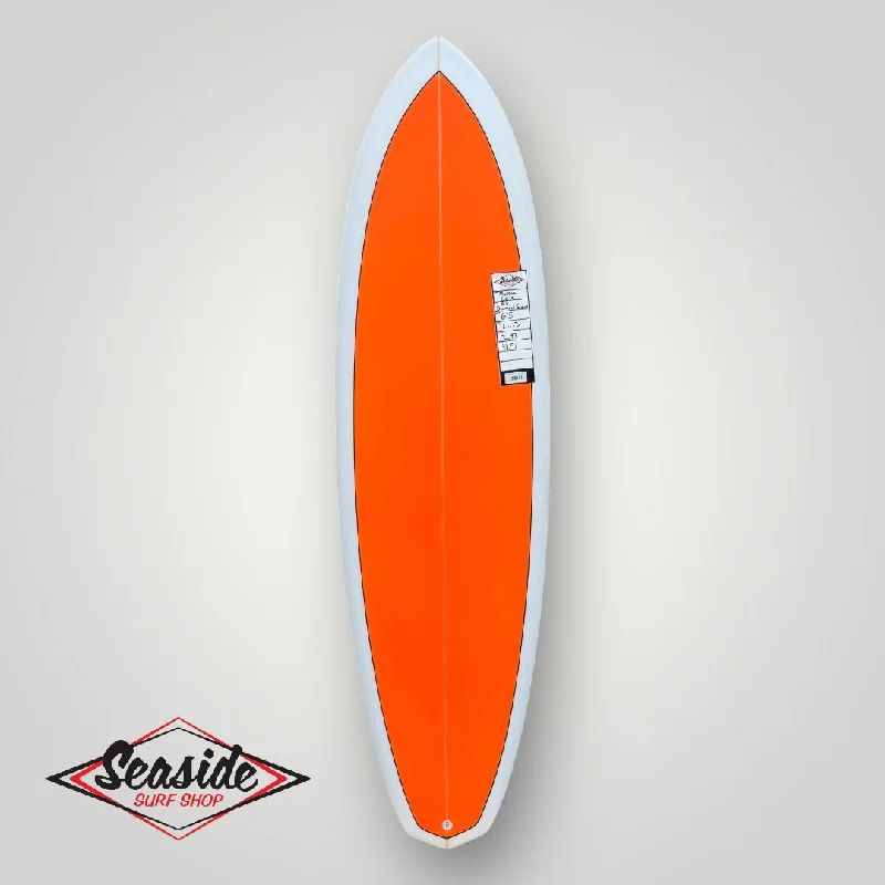 surfboards for long-distance paddling-Maurice Cole Surfboards - 6'5" Reverse Vee Diamond Twinzer Surfboard