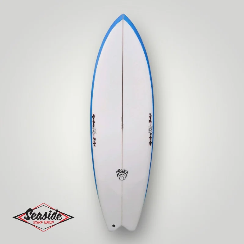 surfboards with higher volume for better float-Lost Surfboards - 5'7" Micks Tape Symm Surfboard - Mayhem x Brink