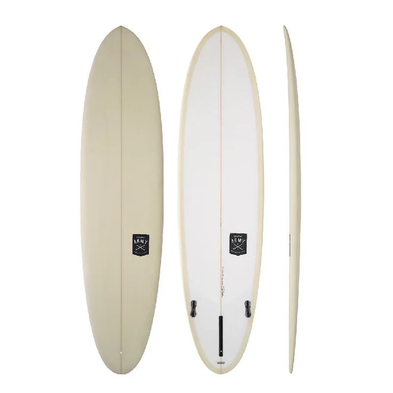 surfboards for heavy wave riders-Creative Army - Huevo 6'10 PU Stone Tint - poly