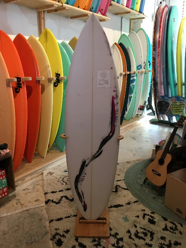 surfboards with balanced width for stability-6'0 Shea Lopez - Roundpin - Purple Stripe