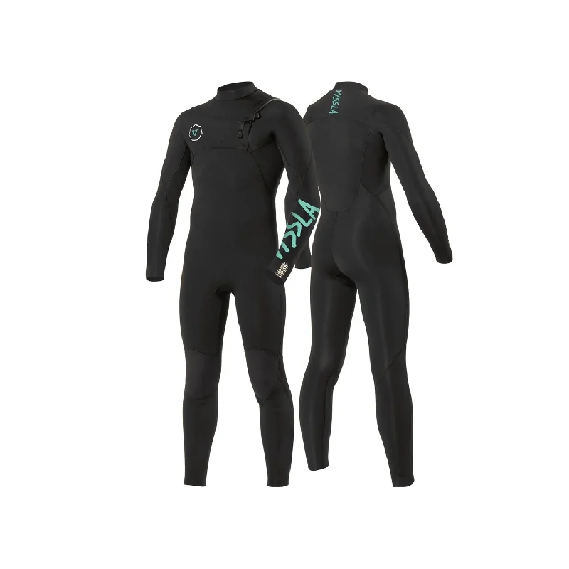 VISSLA YOUTH 7 SEAS 4/3MM CZ 2024 - BLACK