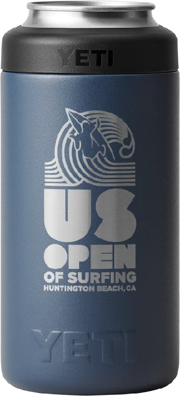 US Open of Surfing YETI Rambler 16 oz Colster Tall Can Cooler