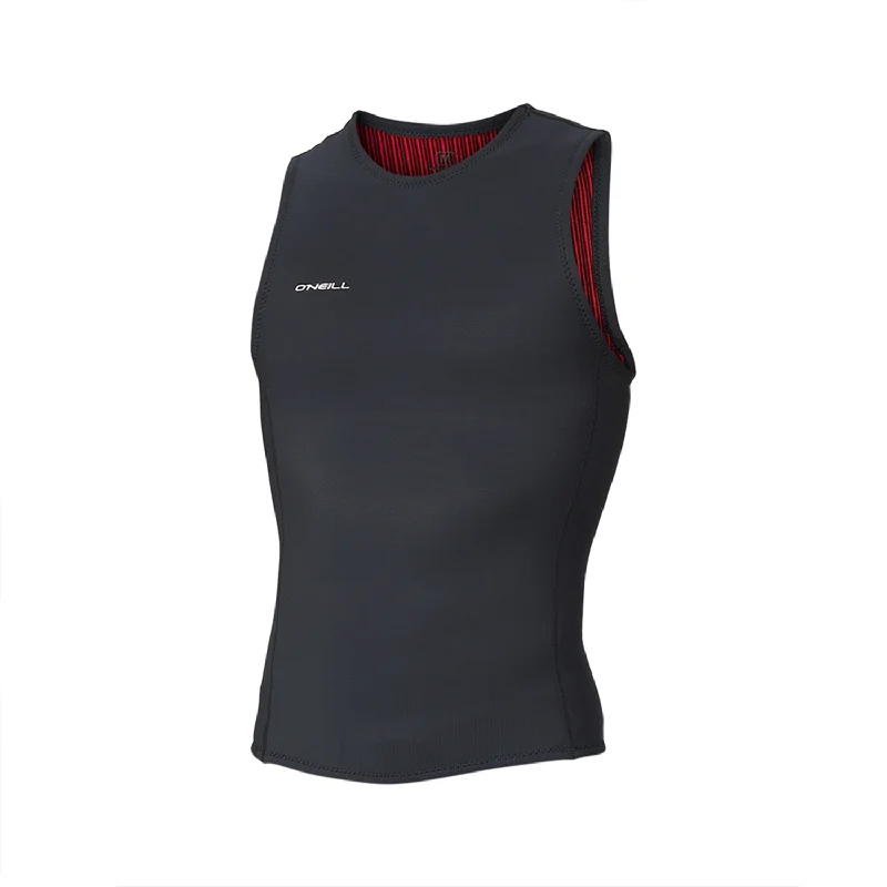 O'NEILL MENS 1MM HYPER FIRE VEST - BLACK