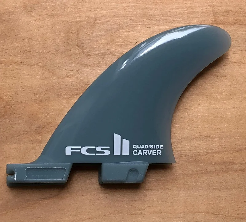 best fins for smooth wave rides-FCS II CARVER GLASS FLEX QUAD REAR FINS