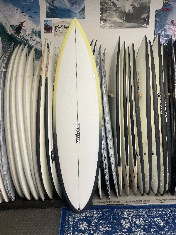 surfboards for lightweight, responsive turns-Rozbern Surf Hound-6'3"