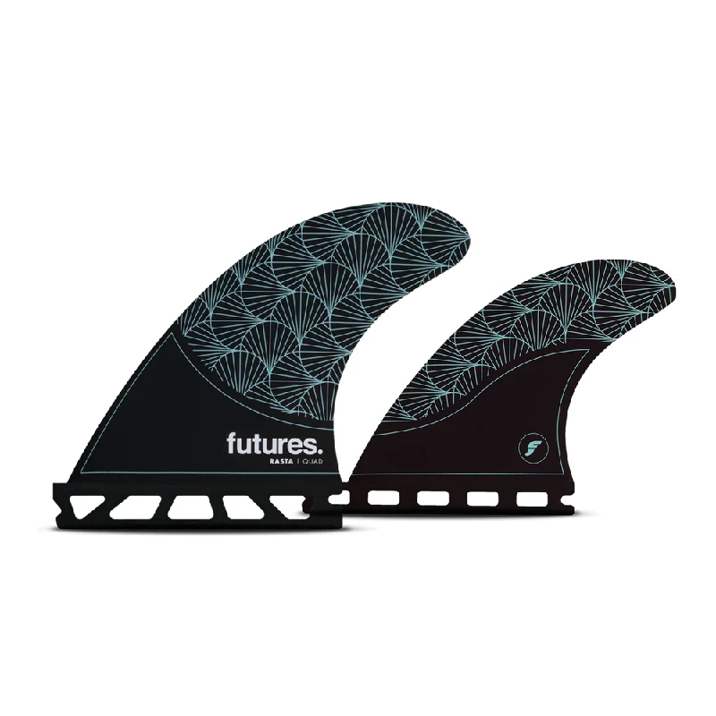 FUTURES RASTA HONEYCOMB QUAD - BLACK/TEAL