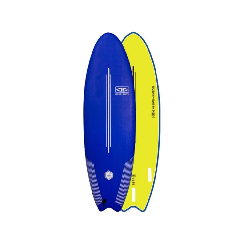 surfboards for easy paddling-O&E EZI RIDER SOFTBOARD 5'6